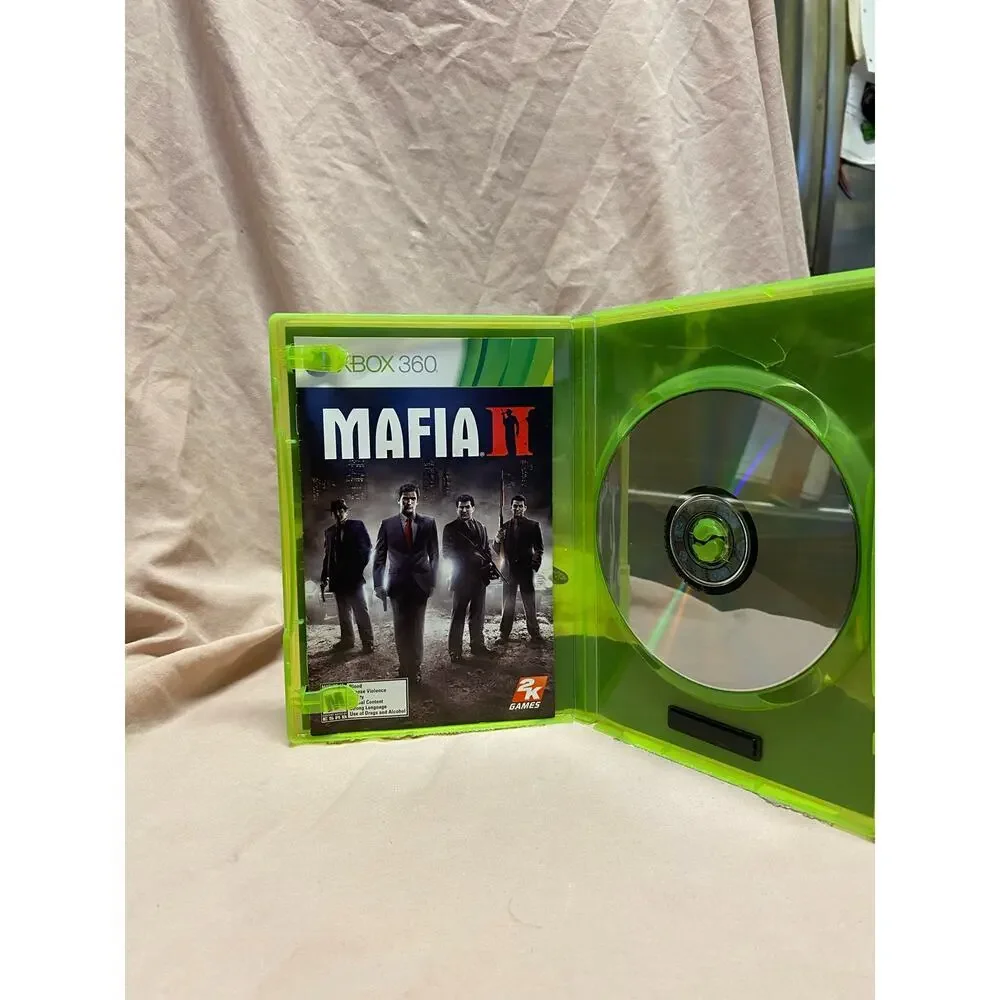Tested Mafia II (Microsoft Xbox 360 2011) w/ Manual